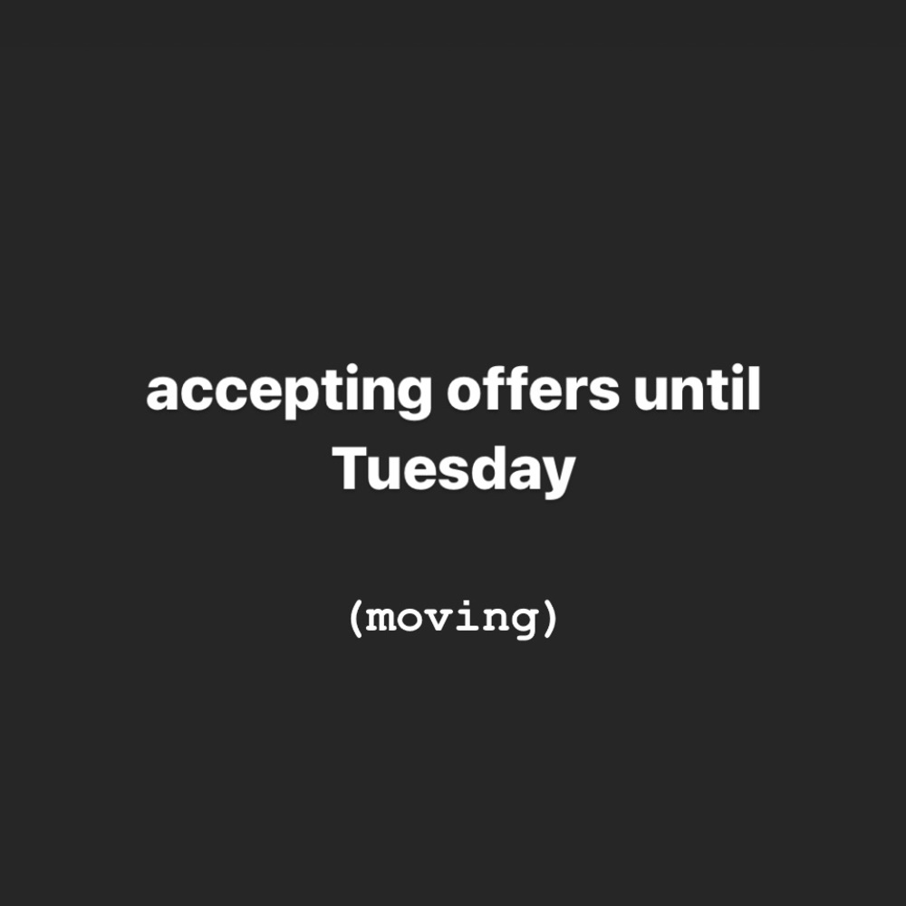 ⚡️ moving sale ⚡️